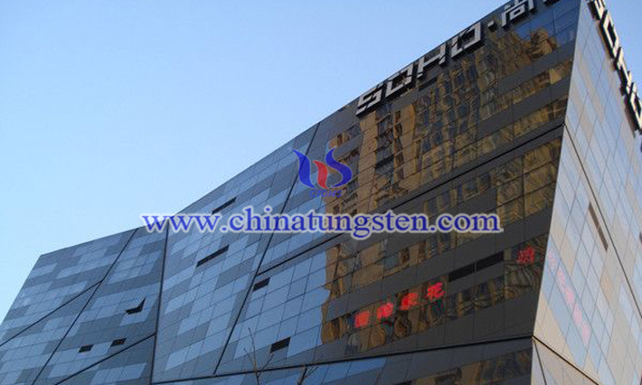 ナノ銫タングステンブロンズを含む赤外線UV遮斷材料、Cs0.33WO3寫真