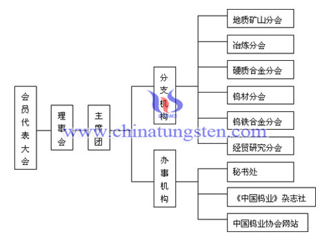 鎢協(xié)組織機構(gòu)