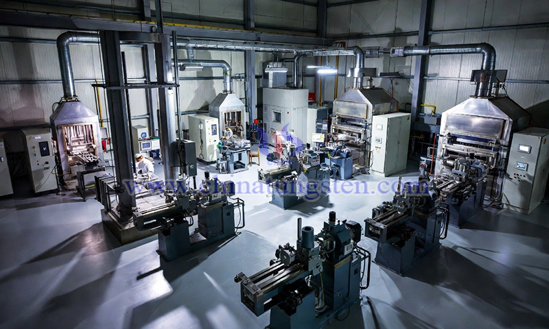 鎢制品生產車間圖片
